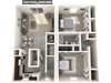 Two Bedroom Mishawaka Townhome